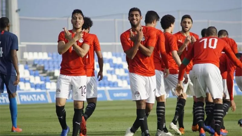 المنتخب الأولمبى يختتم استعداداته اليوم لمواجهة البرازيل
