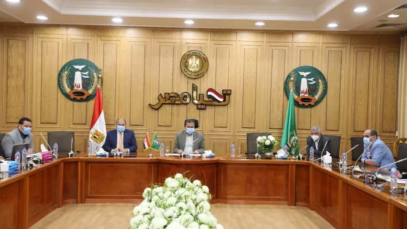 محافـظ المنوفية : تخصيص 25 % من أَسرة المستشفيات العامة والمركزية لحالات كورونا ...صور