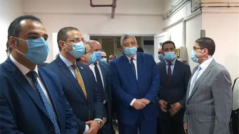مستشار رئيس الجمهورية لشؤون الصحة والوقاية يتفقد مستشفيات جامعة الفيوم.صور