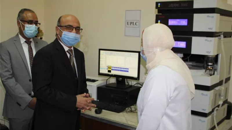 وزير العدل يتفقد أعمال تطوير مصلحة الطب الشرعي