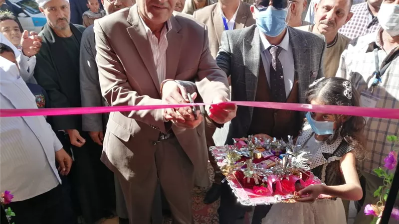إفتتاح مركز خدمة المواطنين التموينى بمنطقة كيمان المطاعنة