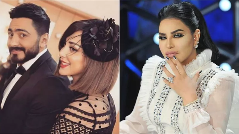 زوجة تامر حسنى توجه رسالة للفنانة احلام بعد الصلح