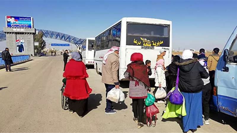 عودة نحو 140 لاجئا سوريا إلى وطنهم