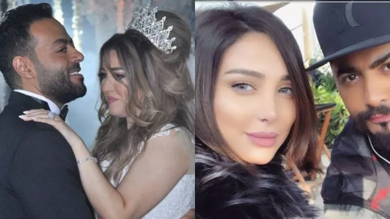 رغم اصرارها على الطلاق .. زوجة تامر عاشور تشيد بموقف بسمة بوسيل