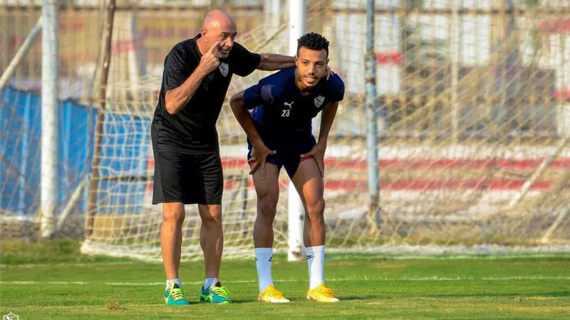 جلسة فنية بين باتشيكو ولاعبي الزمالك