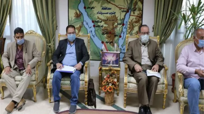 فودة .. تشغيل الطريق الدولي للنفق بشرم الشيخ