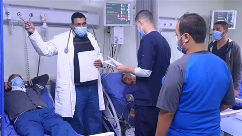 ممدوح مهدى: مستشفى بدر بطب حلوان استقبلت251 حالة طوارئ وأجرت 10عمليات.. بالصور