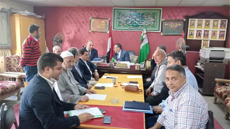 أمناء منشأة القناطر التعليمية يناقش القضايا التعليمية ومشاكل المدارس والاستعدادات للموجة الثانية من كورونا