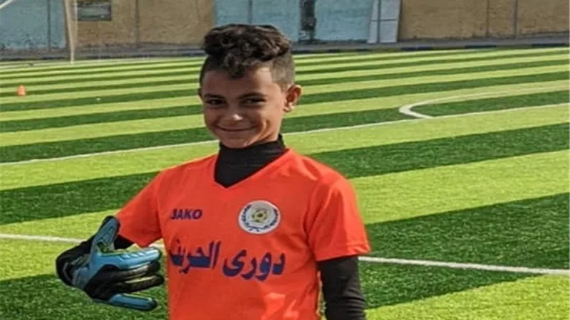 صلاح الدين موهبة الاسماعيلى فى حراسة المرمى