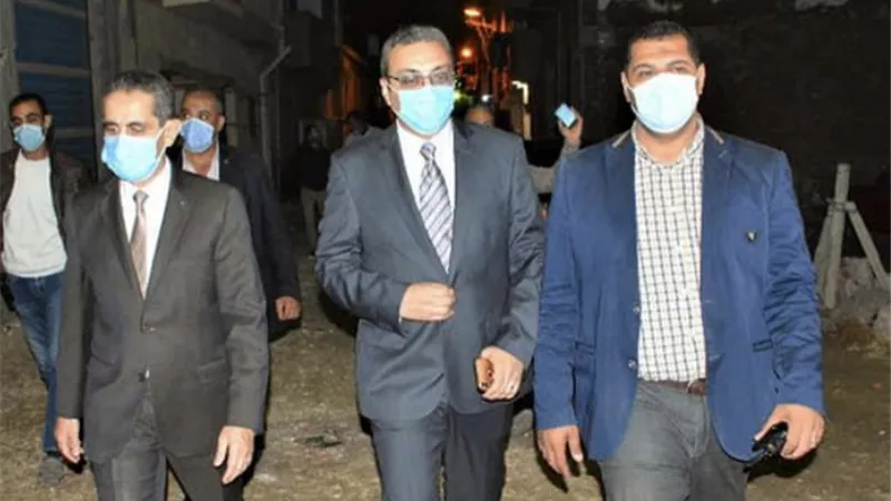 جولة لرحمى وعطا لمتابعة الرصف وإنشاء المطبات الصناعية بالجلاء بطنطا-صور