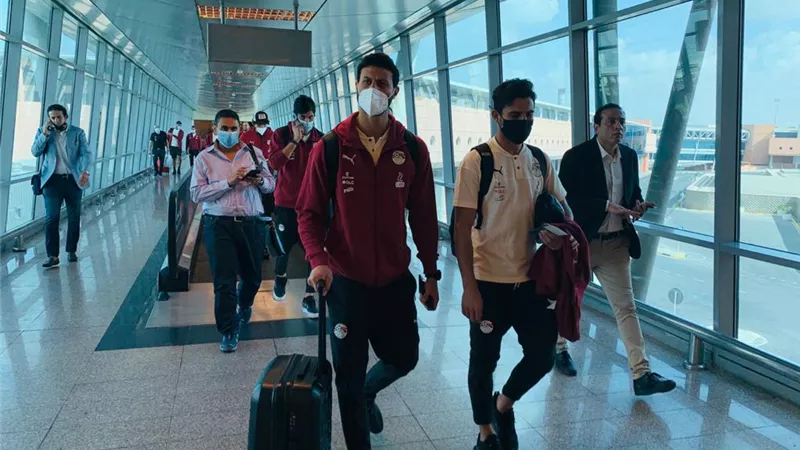 بعد اجراء مسحة كورونا.. عزل بعثة المنتخب الوطني بالكامل
