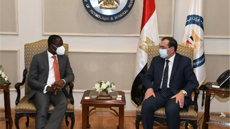وزير البترول يستقبل نظيره النيجيرى لتعزيز التعاون فى مجال التعدين