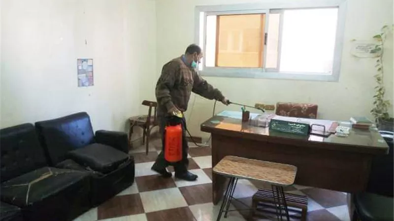 زراعة الشرقية تواصل حملات التطهير والتعقيم بإداراتها الزراعية بالمراكز والمدن
