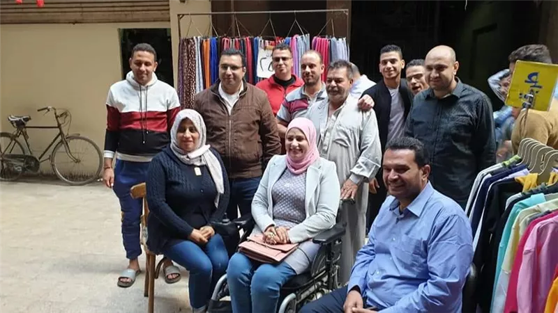 النائبة هند حازم ممثلة ذوى الاحتياجات الخاصة تزور مكتب تأهيل الزقازيق.. صور