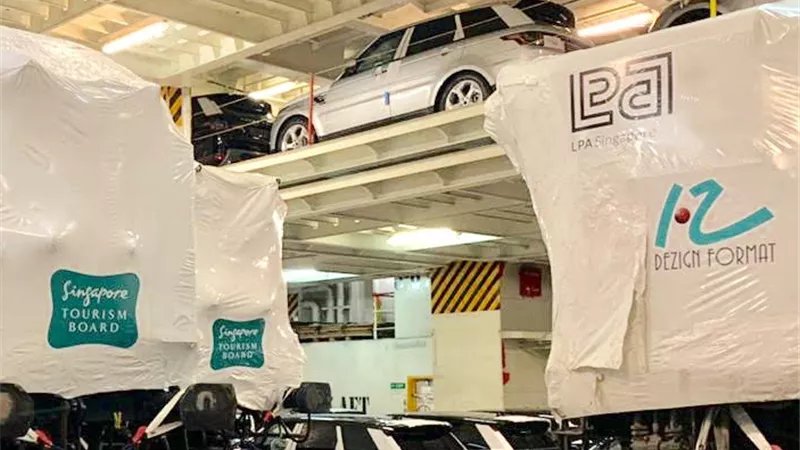 قطار الشرق السريع يعبر قناة السويس للمشاركة في المعرض العالمى بسنغافورة ديسمبر المقبل