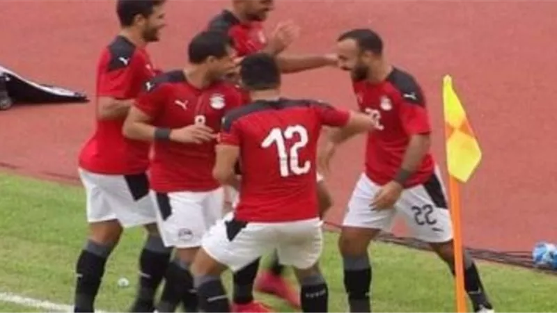 محمد شريف يسجل الثانى لمصر فى شباك توجو
