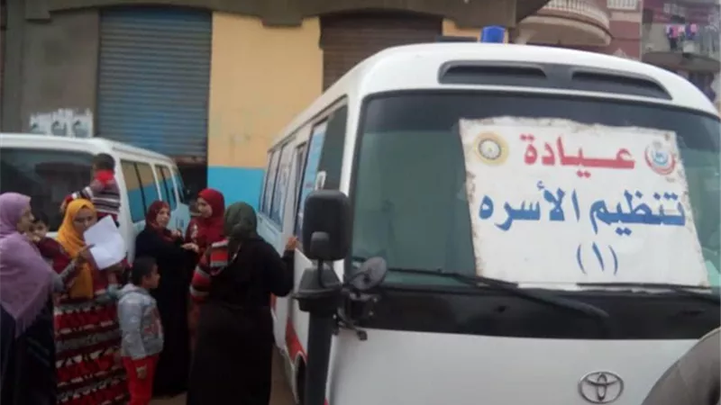 قافلة طبية بميت غمر ضمن مبادرة رئيس الجمهورية (حياة كريمة)