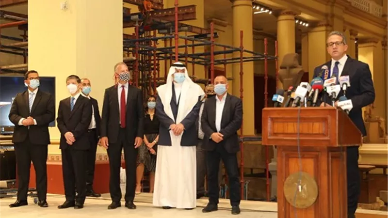 وزارة السياحة والآثار تحتفل بمرور 118 عاماً على افتتاح المتحف المصرى بالتحرير