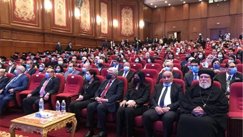 الجامعة البريطانية تخرج الدفعة الـ ١٢ من كلية إدارة الأعمال والاقتصاد والعلوم السياسية