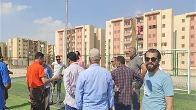 افتتاح وتسليم ملاعب اكتوبر الجديدة لوزارة الشباب والرياضة