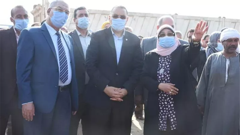 إنشاء نقطة وسيطة لتجميع القمامة بمدينة ههيا