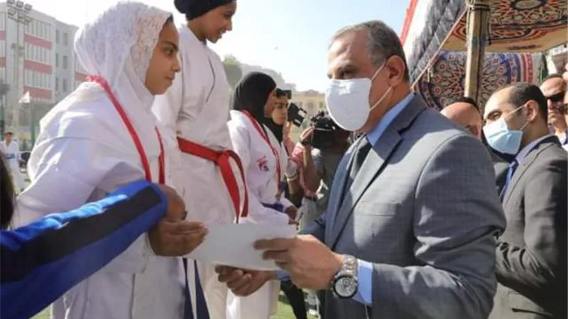 محافظ سوهاج يشهد ختام بطولة الجمهورية للكاراتيه..صور