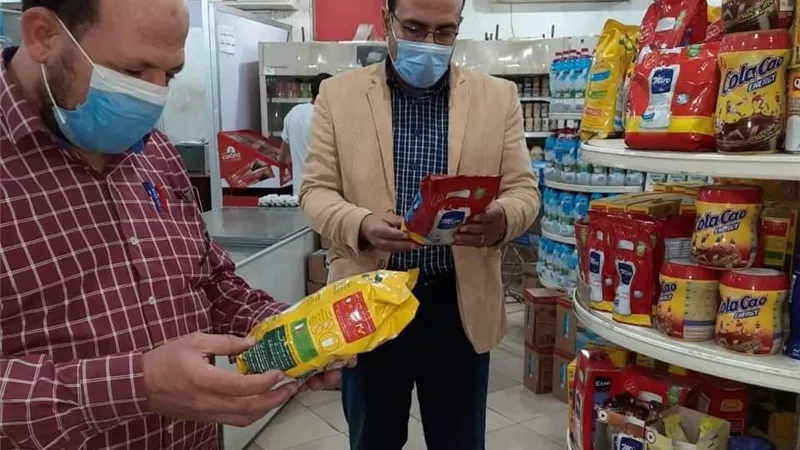 مواصلة الحملات التموينية المكبرة لضبط الأسواق بالدقهلية