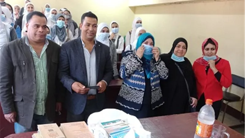 تاريخ الفيوم في ندوة بمدرسة أم المؤمنين الثانوية