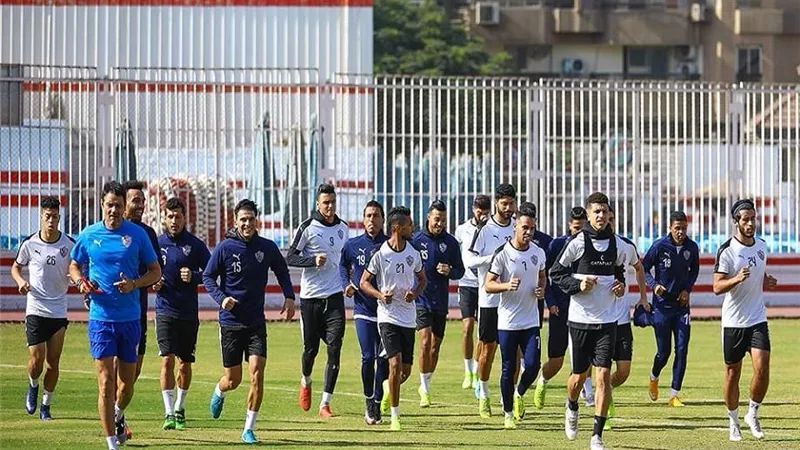 ثنائى المنتخب يشارك فى تدريبات الزمالك