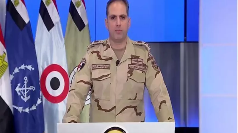 المتحدث العسكرى: انفجار محدود بخط غاز منطقة سبيكة دون خسائر