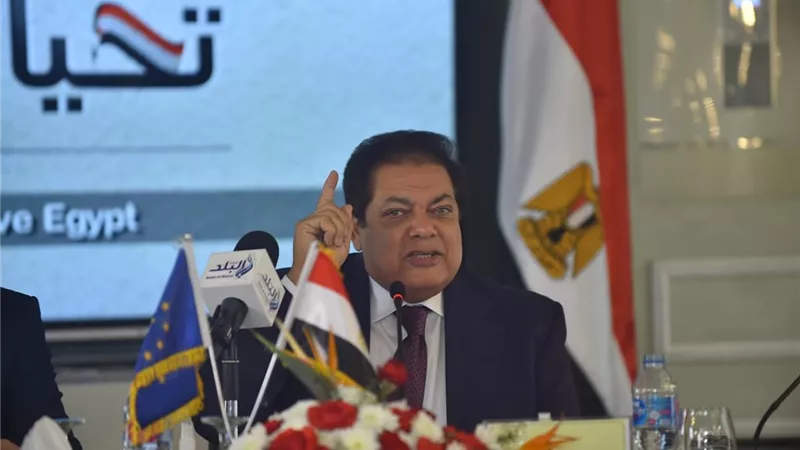 أبو العينين لسفراء الاتحاد الأوروبي: أوروبا الشريك السياحي والتجاري الأول لمصر وعليها التدخل لحل أزمة سد النهضة