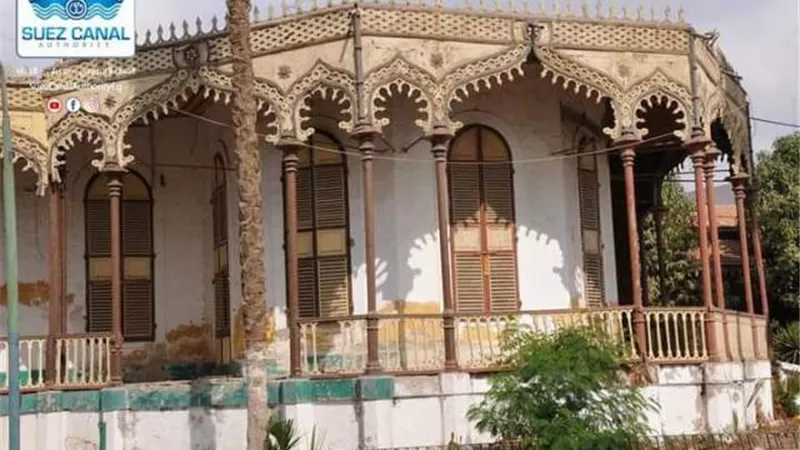 قصة تحويل أول مبنى إداري لقناة السويس لمتحف عالمي.صور