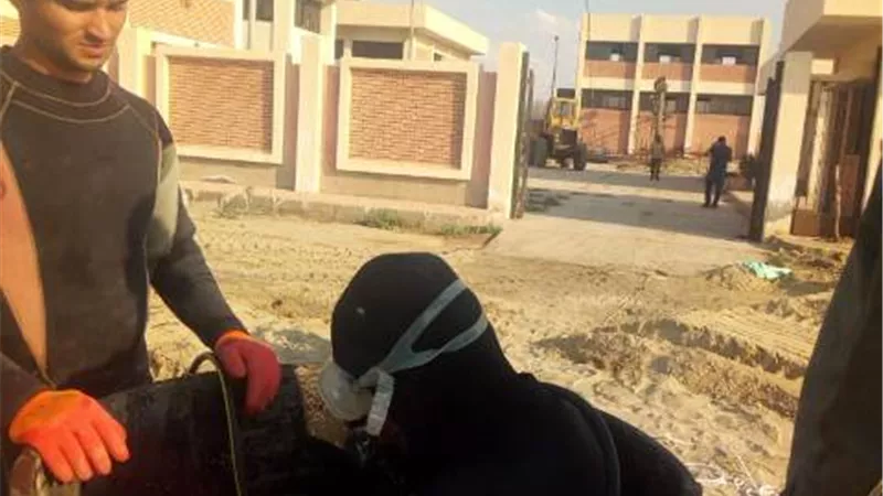 رئيس مياه القناة: تشغيل محطة صرف القنطرة شرق العملاقة قريبا