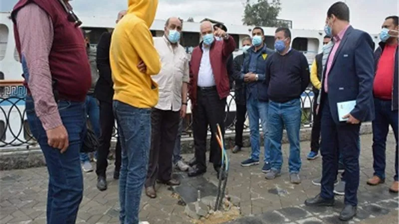 محافظ الجيزة يتابع مجهودات شفط مياه الأمطار بالأحياء والمراكز