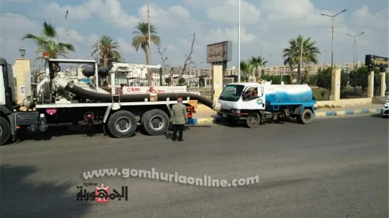 مياة القناة نفذت سيناريو مواجهة الامطار والسيول بالمناطق الساخنة
