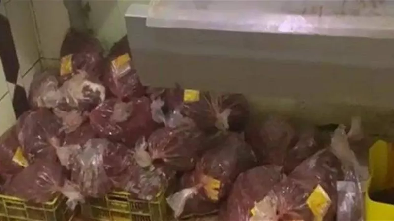 ضبط 6.3 طن كبدة مجهولة المصدر بالقليوبية
