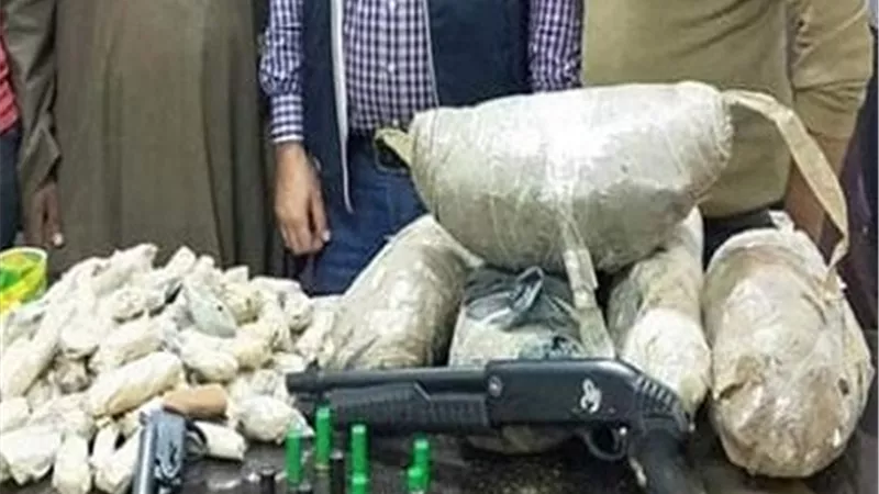 ضبط تاجر مخدرات وبحوزته 25 كيلو بانجو بإسنا جنوب الأقصر