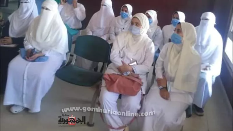 رفع كفاءة الكوادر الطبية بمستشفى الخطاطبة المركزي لمواجهة وباء كورونا
