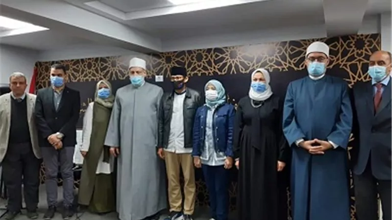 حفل تعريفي لمنظومة التعليم بمركز الوافدين بالأزهر الشريف