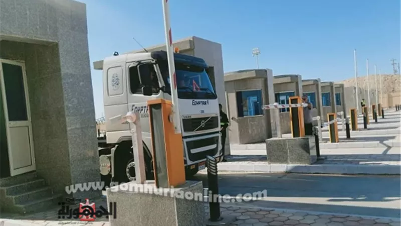 افتتاح تجريبى لطريق النفق شرم الشيخ