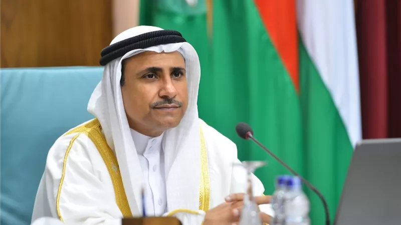 رئيس البرلمان العربي يُدين التفجير الإرهابي الذي وقع في محافظة صلاح الدين بالجمهورية العراقية
