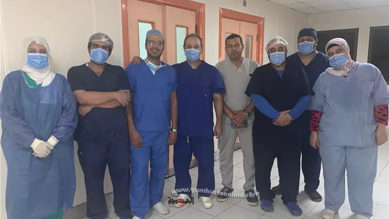 إجراء عملية جراحة قلب بالمنظار لتغيير الصمامات بمستشفى المنصورة الدولى