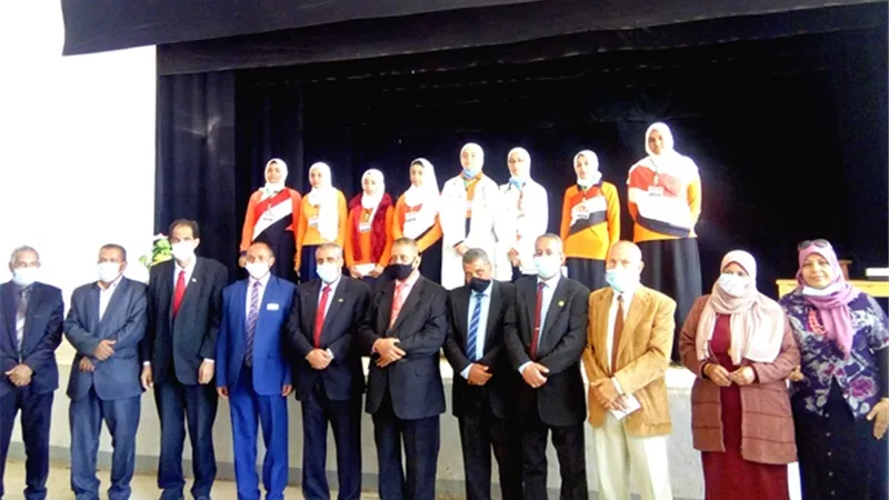 حسين يشهد منافسات الاذاعة المدرسية على مستوى المديرية بالوادى الجديد