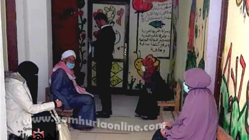 جولة الإعادة نموذج مشرف للتنظيم الأمنى والتزام الناخبين بالوادى الجديد.صور