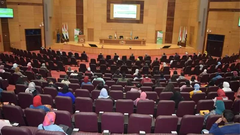 انطلاق فعاليات الأسبوع البيئي الرابع بجامعة سوهاج
