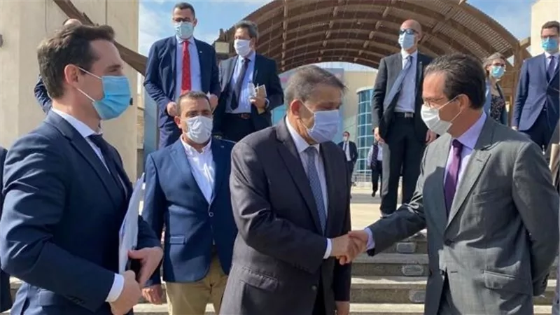 وفد فرنسى يتفقد مشروعات العاصمة الإدارية ويبحث فرص الإستثمار.. بالصور