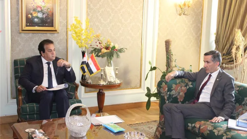 وزير التعليم العالي يستقبل المدير الإقليمي للوكالة الجامعية الفرنكوفونية