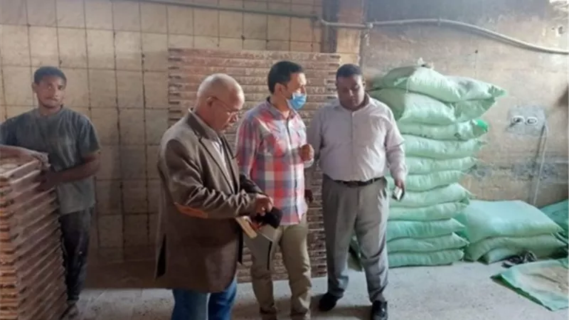 الدقيق المدعم في السوق السوداء والعيش ناقص الوزن بفايد