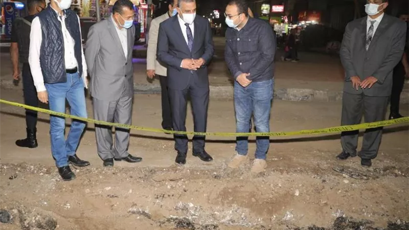محافظ سوهاج يتفقد أعمال إحلال وتجديد خط المياه بتحرير حي شرق