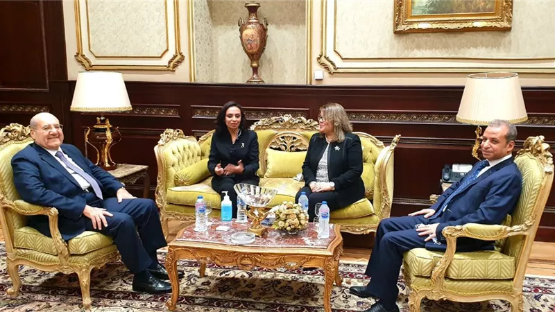 رئيس مجلس الشيوخ يستقبل د.مايا مرسي ويؤكد اعتزازه بالدور الريادى لـ